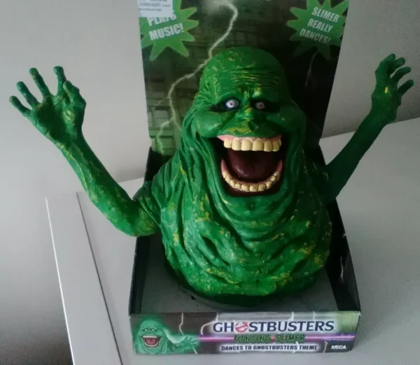 Ghostbusters - Vintage 2005 Dancing Slimer by Reel Toys - Boxed but Not Working