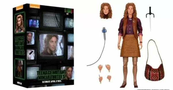 Teenage Mutant Ninja Turtles - Casey Jones & April O'Neil Ultimate 7" Scale Action Figure Double Pack by NECA
