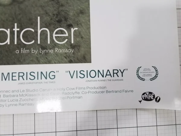 Ratcatcher – Original UK Quad Poster (30” x 40”) , Lynn Ramsay