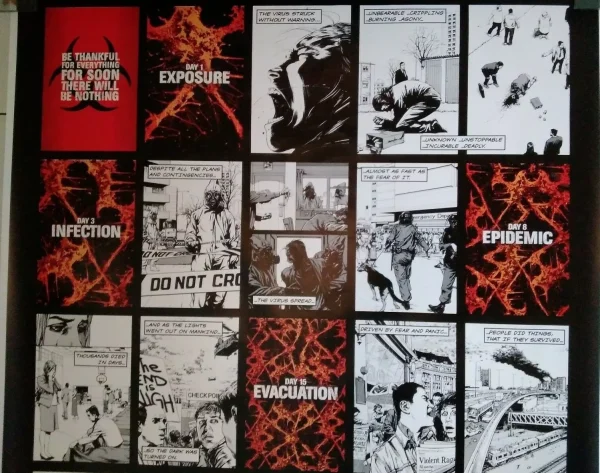 28 Days Later - Oiginal UK London Advance 48"x 72" Rolled Bus Stop Poster