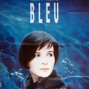 Three Colours Blue (1993) – Original Italian 55” x 39” Poster , Kieslowski Vintage Release