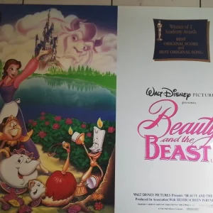 Beauty and the Beast (1991)– Original UK Quad Poster (30” x 40”) , Walt Disney