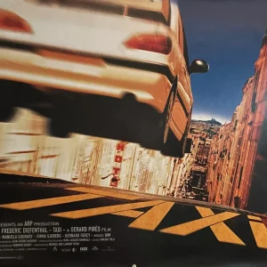 Taxi – Original 1998 UK Quad Poster (30” x 40”) , Luc Besson
