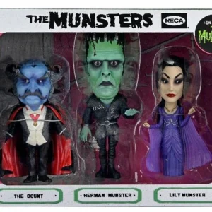 The Munsters - Rob Zombie's Retro Big Head Action Figure 3-Pack by NECA