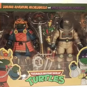 Teenage Mutant Ninja Turtles - Samurai and Space Adventure 7" Scale Action Figure 2-Pack by NECA