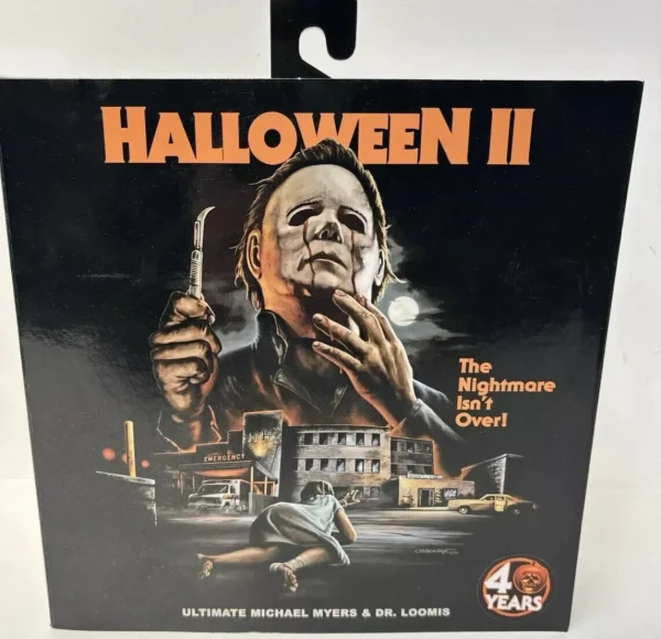 Halloween - Michael Myers & Dr. Loomis 7" Scale Action Figures by NECA