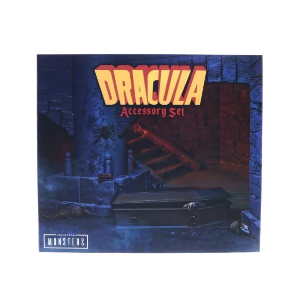 Universal Monsters -Dracula's Coffin Action Figure Set by NECA