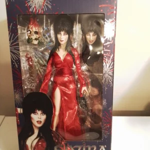 Elvira - Red, Fright and Boo Clothed 7" Scale Action Figure by NECA