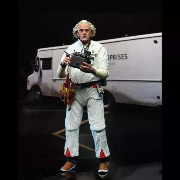Back to the Future - Doc in Hazmat Suit 7" Scale Action Figure by NECA - Image 2