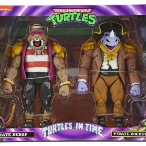 Teenage Mutant Ninja Turtles - Bepop and Rocksteady 7" Scale Action Figure 2-Pack by NECA