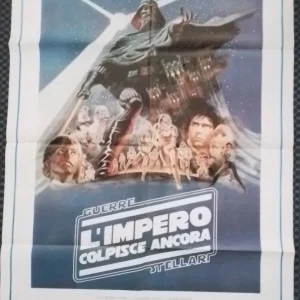 Star Wars Empire Strikes Back (1980) – Original Italian 55” x 39” Poster , Vintage Release