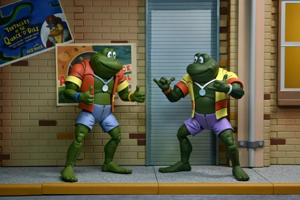 Teenage Mutant Ninja Turtles - Napoleon and Atilla Frog 7" Scale Action Figure 2-Pack by NECA