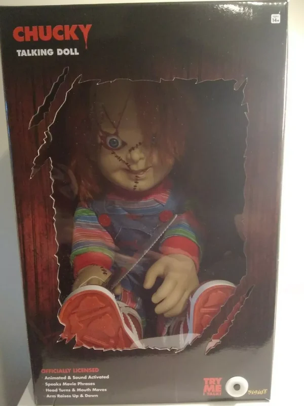 Chucky - 24" Bride Chucky Talking Scale Doll by Spencer's Gifts