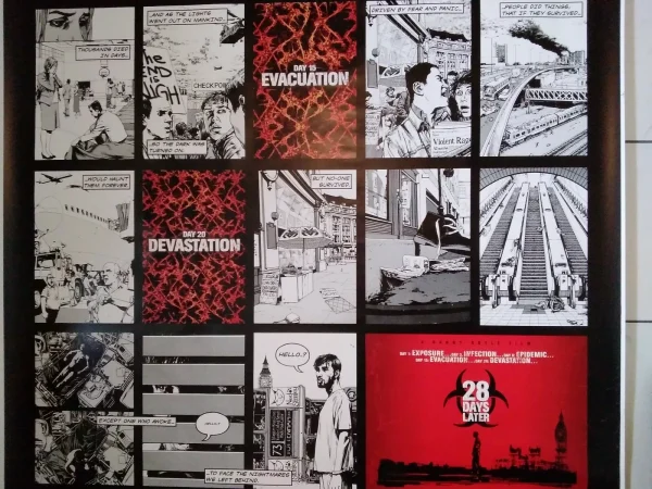 28 Days Later - Oiginal UK London Advance 48"x 72" Rolled Bus Stop Poster