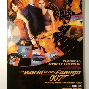 James Bond – The World is Not Enough 007 Charity Premiere 64-Page Brochure