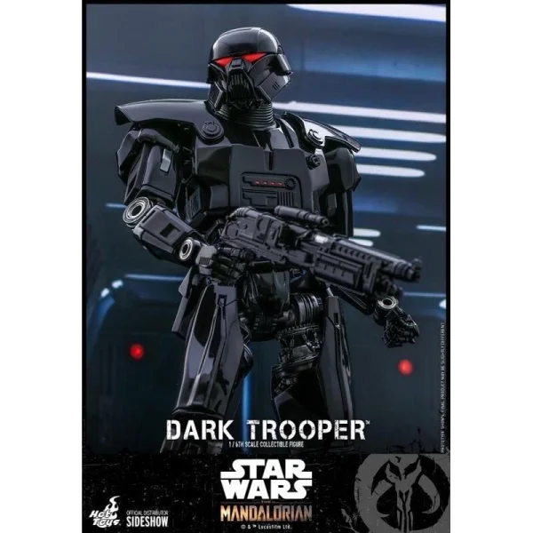 Star Wars - Madalorian 1/6 Scale Dark Trooper Figure by Hot Toys