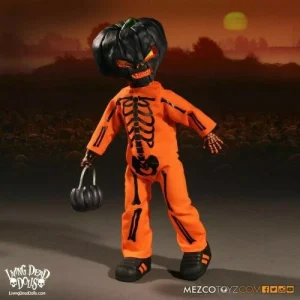 Mezco Living Dead Dolls LDD Orange Jack O Lantern HALLOWEEN 2016 LE 666 Figure