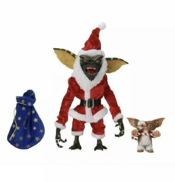 Gremlins - Ultimate Santa Stripe and Gizmo 7" Action Figure by NECA