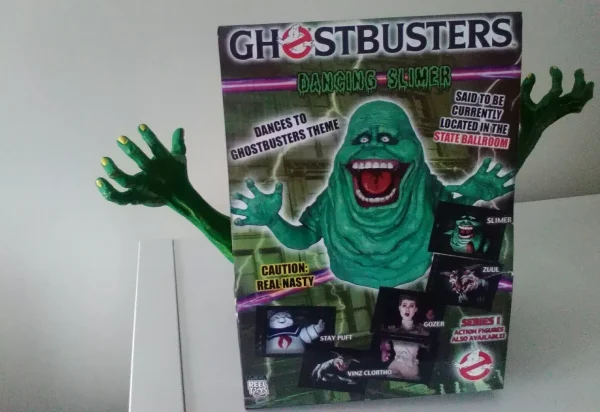 Ghostbusters - Vintage 2005 Dancing Slimer by Reel Toys - Boxed but Not Working