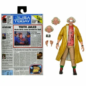 Back to the Future - Doc in Back to the Future 2 7" Scale Action Figure by NECA