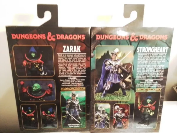Dungeons and Dragons - Zarak and Strongheart 7" Scale Action Figures by NECA