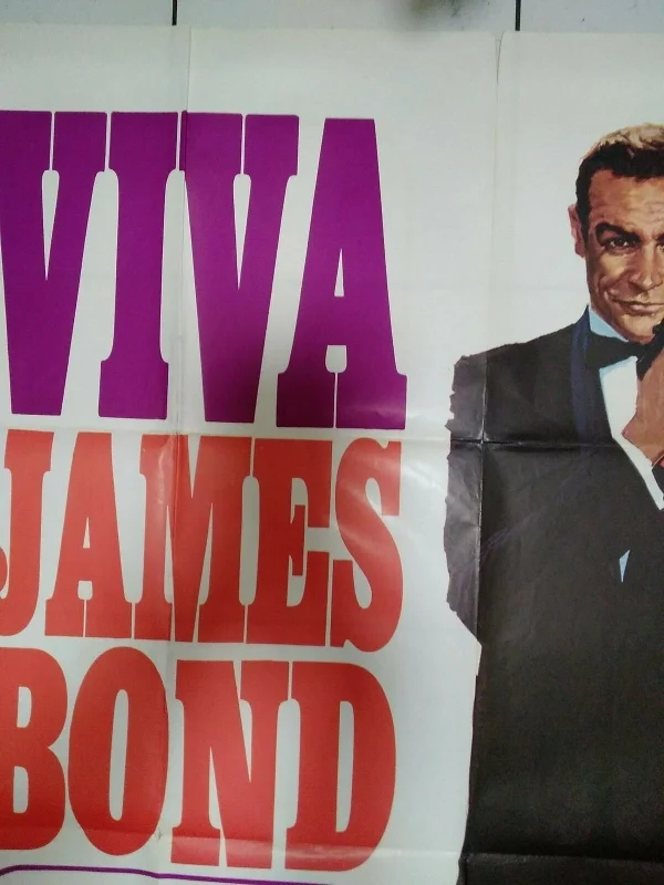James Bond - From Russia with Love – French Grande Movie Poster 47” x 63” 1972 Reissue, Sean Connery