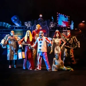 House Of 1000 Corpses Collectors Case +6 x Figures Trick or Treat Studios