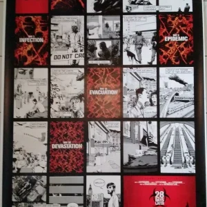 28 Days Later - Oiginal UK London Advance 48"x 72" Rolled Bus Stop Poster