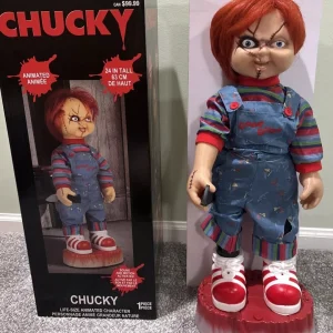 Chucky - 24" Animatronic Chucky Talking Doll by Gemmy