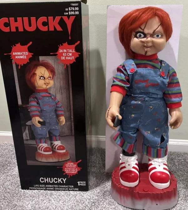 Chucky - 24" Animatronic Chucky Talking Doll by Gemmy