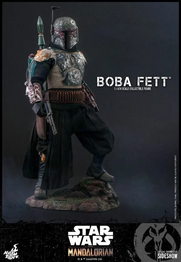 Star Wars - Madalorian 1/6 Scale Boba Fett Figure by Hot Toys