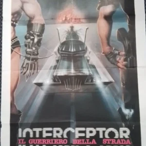 Mad Max 2 The Road Warrior Italian Movie Poster Original 100x140cm 39"x 55 "