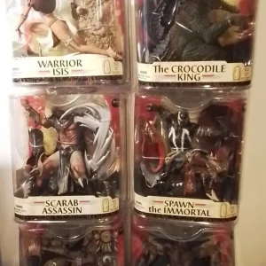 Age of Pharaohs Set 8" Action Figures by McFarlane Toys