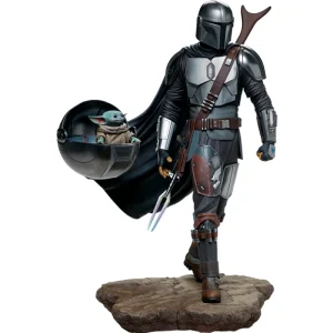 THE MANDALORIAN PREMIUM FORMAT FIGURE | Star Wars | Sideshow 1/4 Scale NEW