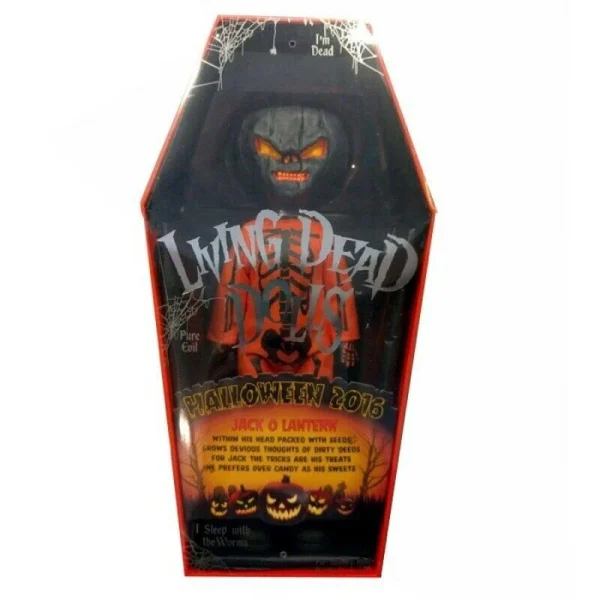 Mezco Living Dead Dolls LDD Orange Jack O Lantern HALLOWEEN 2016 LE 666 Figure