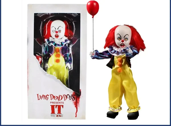 LDD Pennywise IT Action Figure, Living Dead Dolls