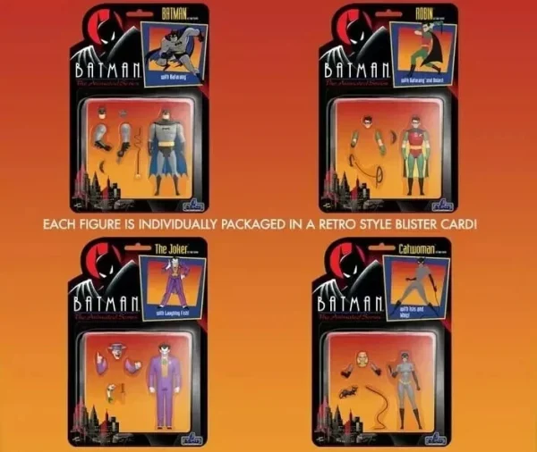 5 Points Batman from the Animated Series Action Figures by Mezco