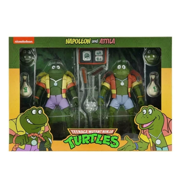 Teenage Mutant Ninja Turtles - Napoleon and Atilla Frog 7" Scale Action Figure 2-Pack by NECA