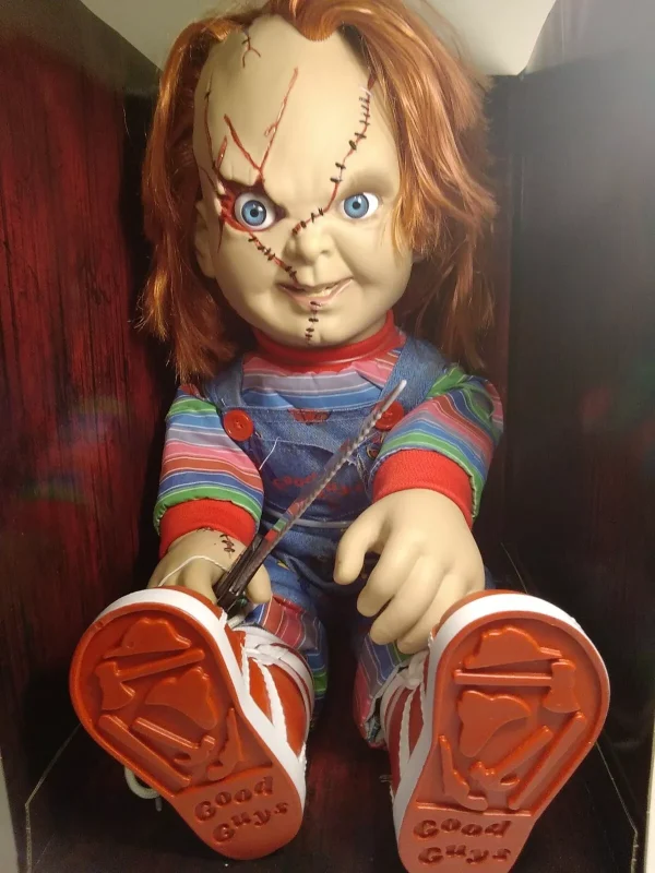 Chucky - 24" Bride Chucky Talking Scale Doll by Spencer's Gifts