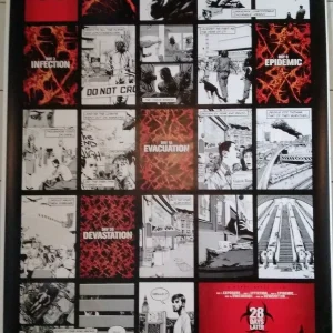 28 Days Later - Oiginal UK London Advance 48"x 72" Rolled Bus Stop Poster