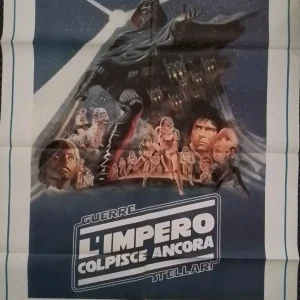 Star Wars Empire Strikes Back (1980) – Original Italian 55” x 39” Poster , Vintage Release at themoviemerch.com