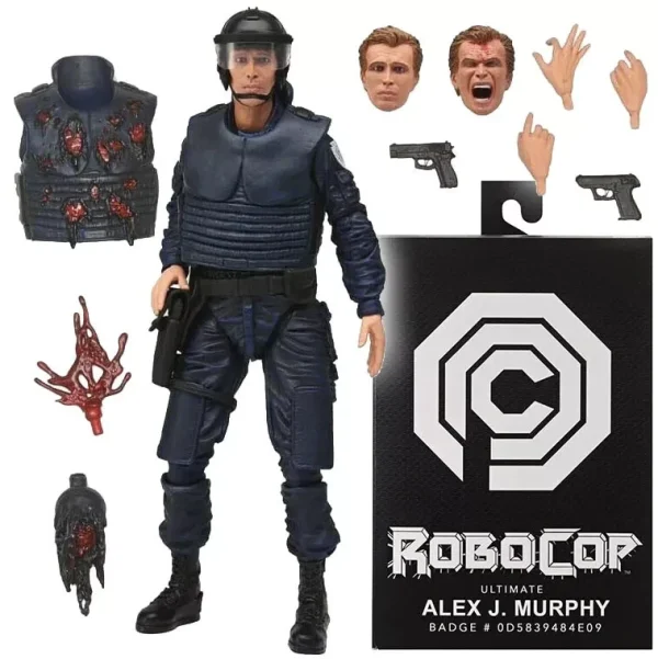 Robocop - Alex Murphy Ultimate 7" Scale Action Figure by NECA