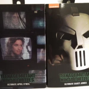Teenage Mutant Ninja Turtles - Casey Jones & April O'Neil Ultimate 7" Scale Action Figure Double Pack by NECA
