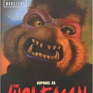 Teenage Mutant Ninja Turtles - TMNT Raphael as The Wolf Man 7" Scale Action Figure by NECA