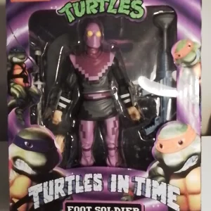 Teenage Mutant Ninja Turtles - Turtles in Time Foot Soldier 7" Scale Action Figure Starter Pack by NECA