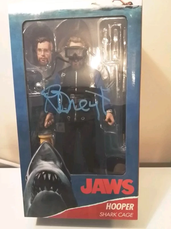 Jaws - Matt Hooper Ultimate 8" Scale Action Figure Hand- signed by Richard Dreyfus