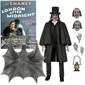 Universal Monsters - London After Midnight Professor Burke 7" Scale Action Figure by NECA