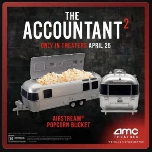 The Accountant 2 – AMC Airstream RV Popcorn Bucket exclusive at theMovieMerch.com