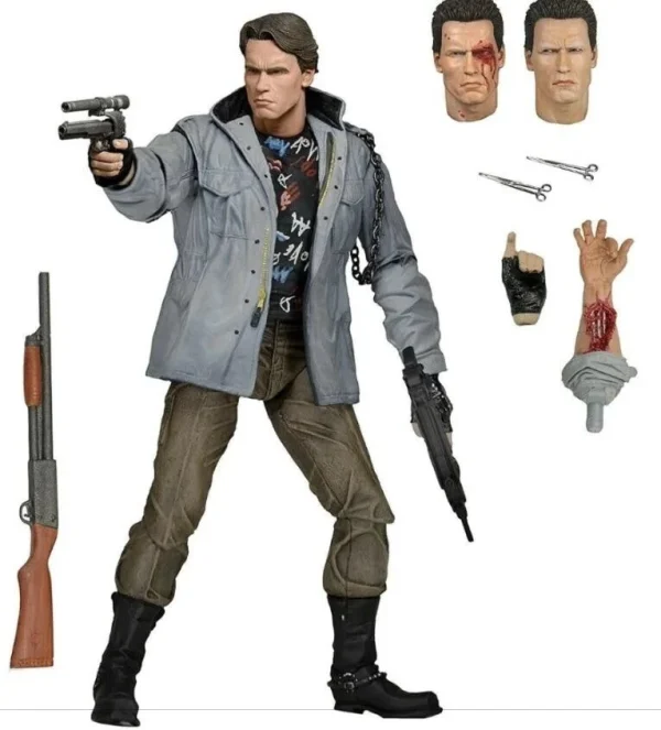 The Terminator - Tech Noir T-800 Ultimate 7" Scale Action Figure by NECA