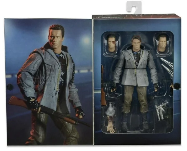 The Terminator - Tech Noir T-800 Ultimate 7" Scale Action Figure by NECA